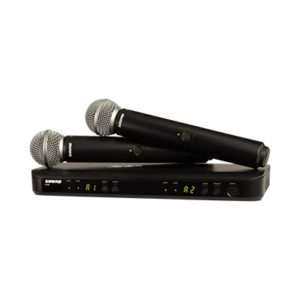 Système de microphones sans fil Shure BLX288 Dual SM58