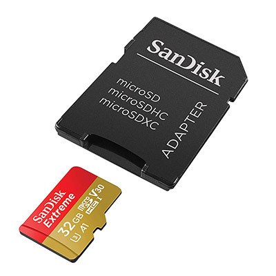 Sandisk Extreme MicroSDHC 10