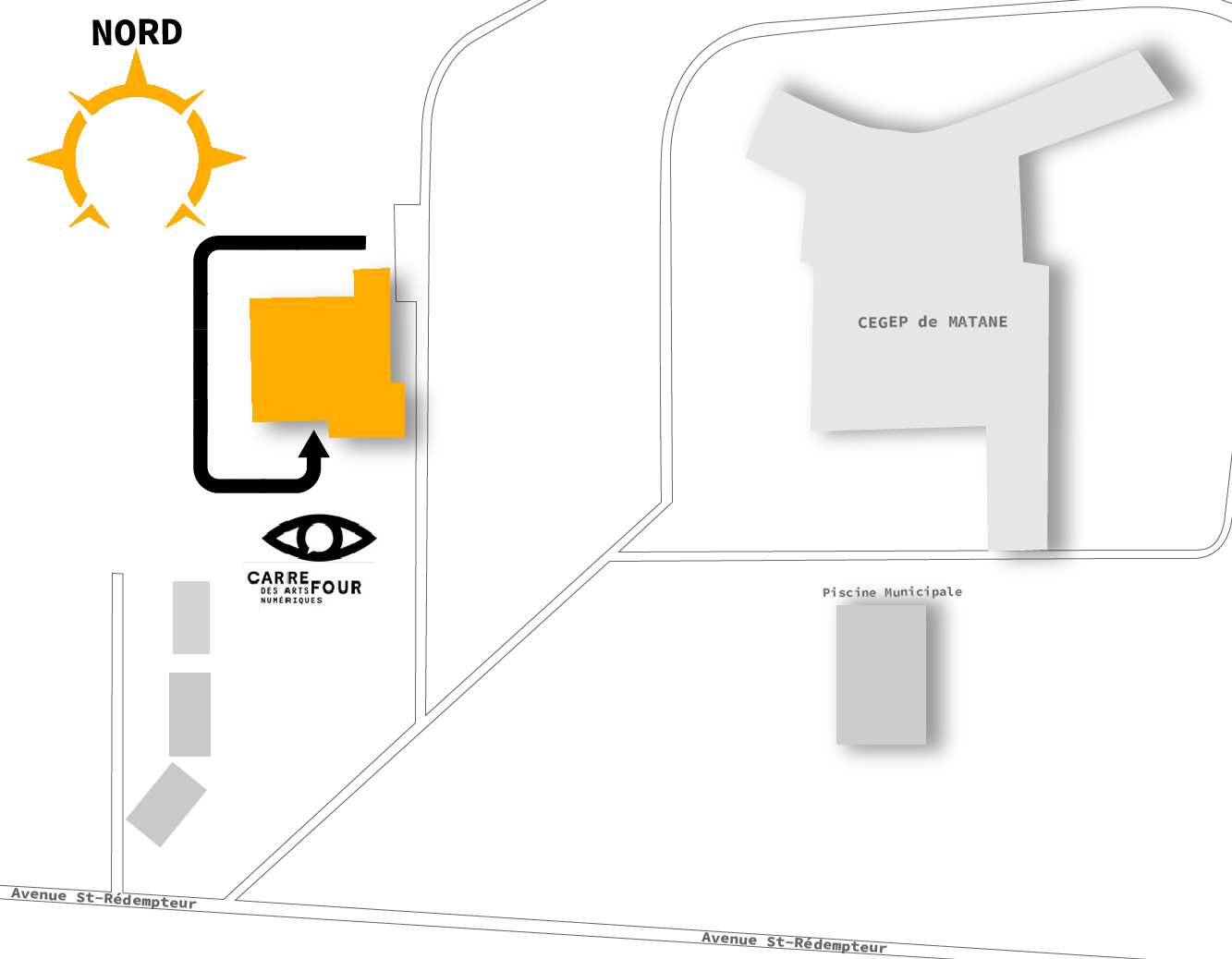 Carte de l'adresse du CAN